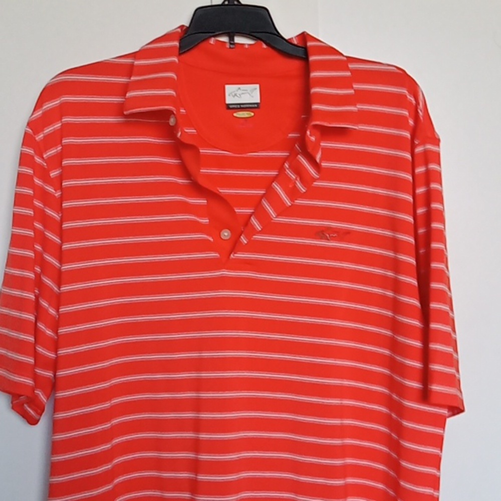 Greg Norman Play Dry Golf Polo Size M EUC